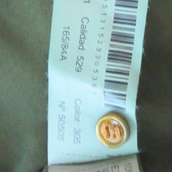 Massimo Dutti Blouse - Forest Green - Viscose - Size US 4 - Picture 10 of 10